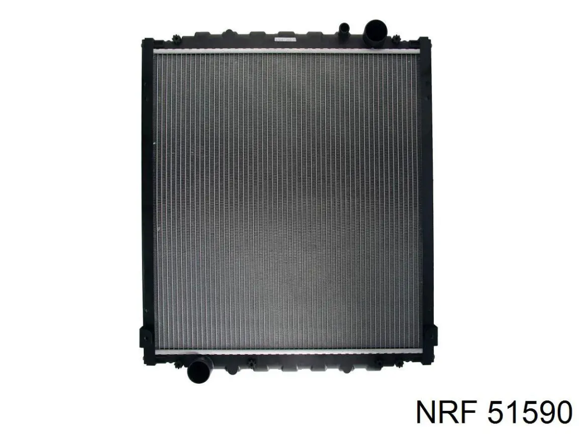 51590 NRF радіатор охолодження двигуна