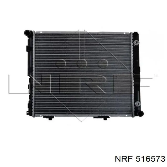Купити A1245004403 Mercedes Радіатор двигуна
