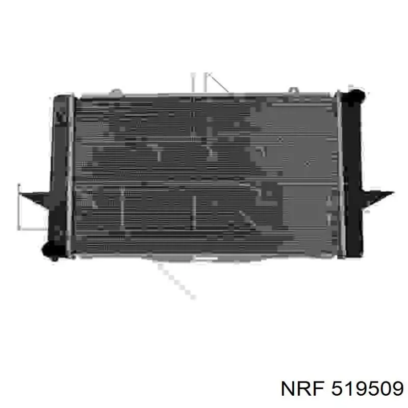 519509 NRF радіатор охолодження двигуна