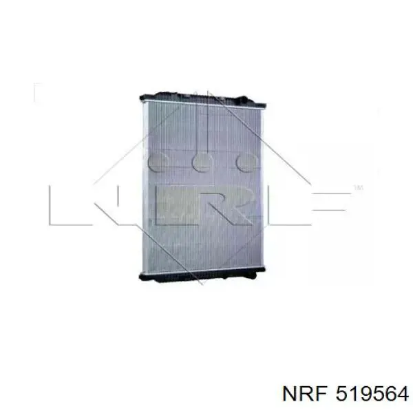 519564 NRF Радіатор охолодження двигуна