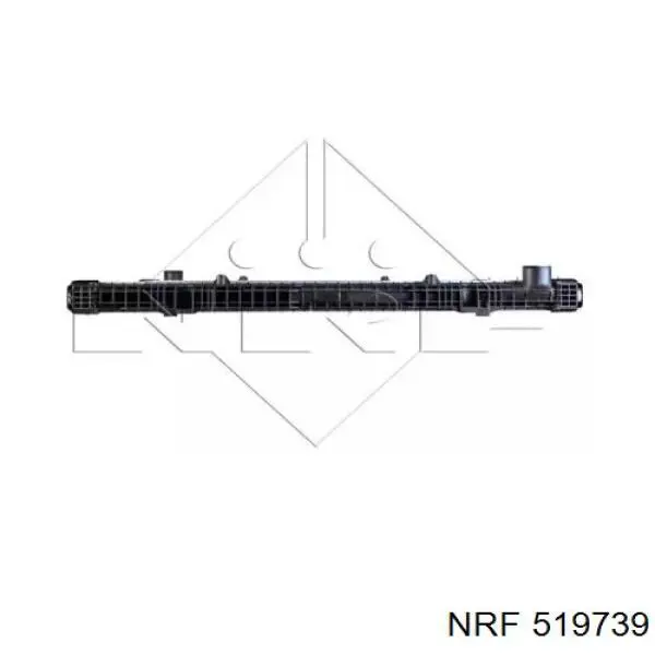 519739 NRF Радіатор охолодження двигуна