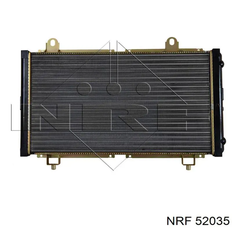 52035 NRF радіатор охолодження двигуна