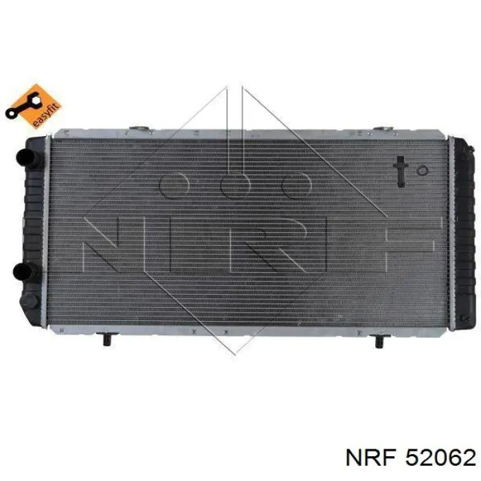 Купити 52062 NRF Радіатор двигуна