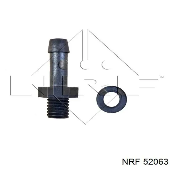 Радіатор 52063 NRF