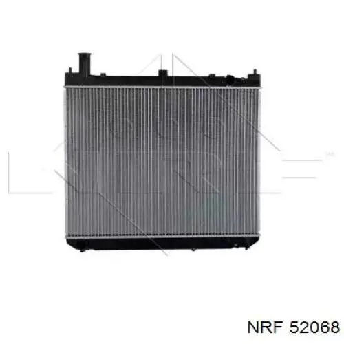 52068 NRF радіатор охолодження двигуна