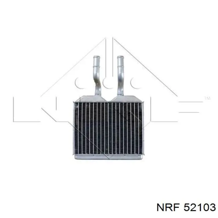 52103 NRF радіатор пічки (обігрівача)