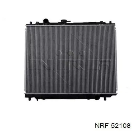 52108 NRF радіатор охолодження двигуна