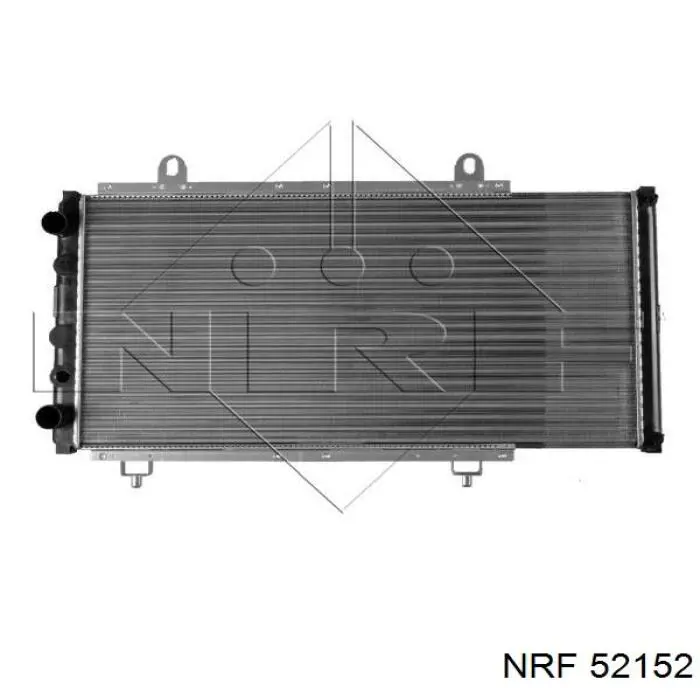 Радіатор основний NRF 52152 ціна, від 91.22 USD