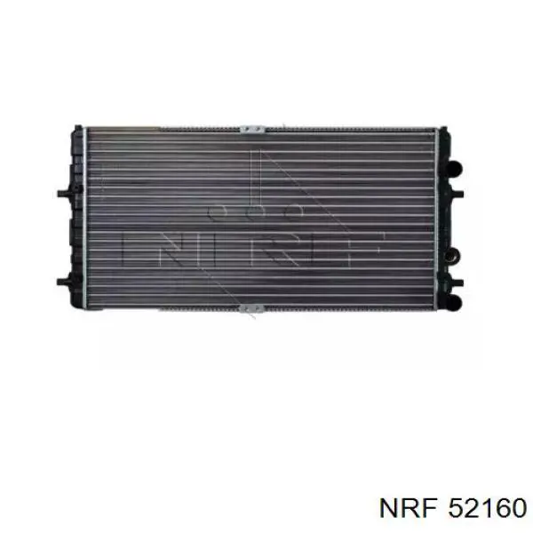 52160 NRF Радіатор охолодження двигуна