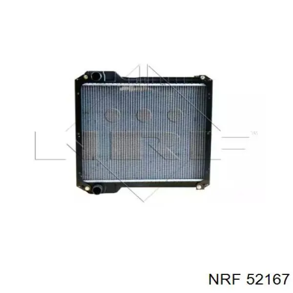 52167 NRF Радіатор охолодження двигуна