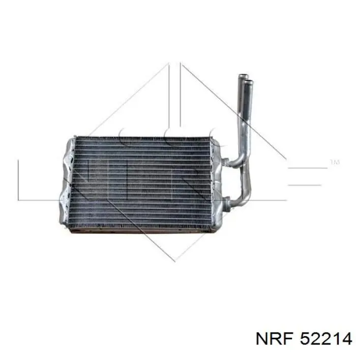 Радіатор пічки 52214 NRF