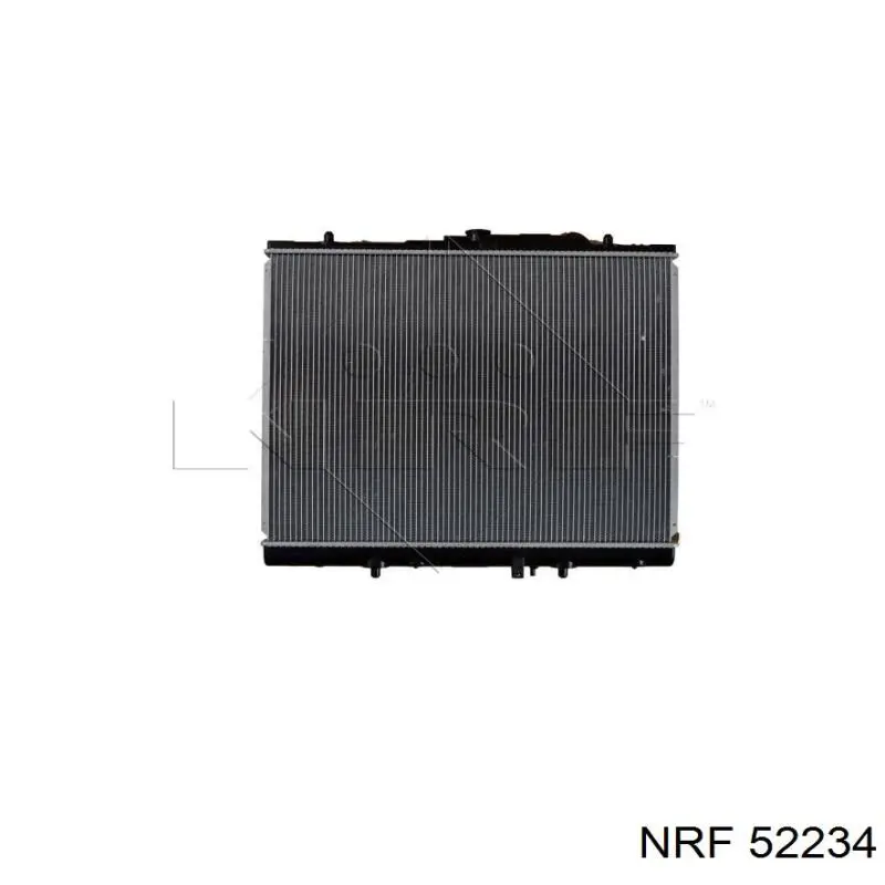 52234 NRF радіатор охолодження двигуна