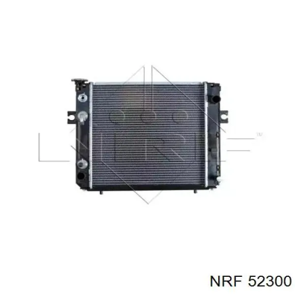 52300 NRF Радіатор охолодження двигуна