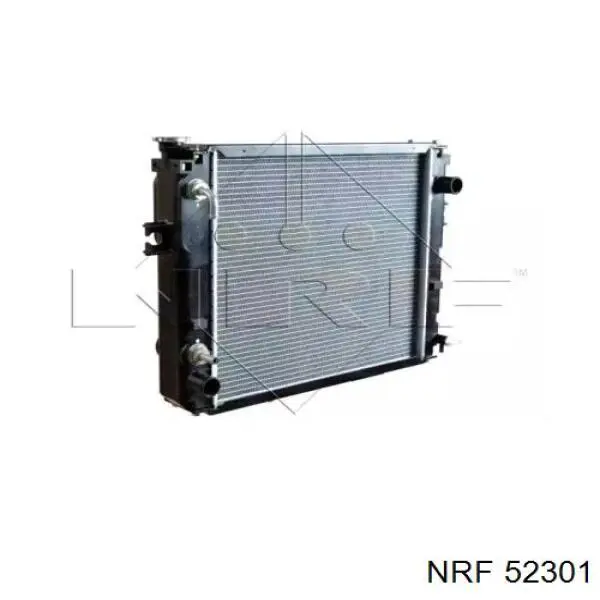 52301 NRF Радіатор охолодження двигуна