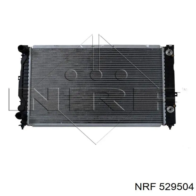 529504 NRF радіатор охолодження двигуна