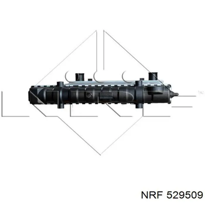 Купити 025035 Sampa Otomotiv‏ Радіатор двигуна
