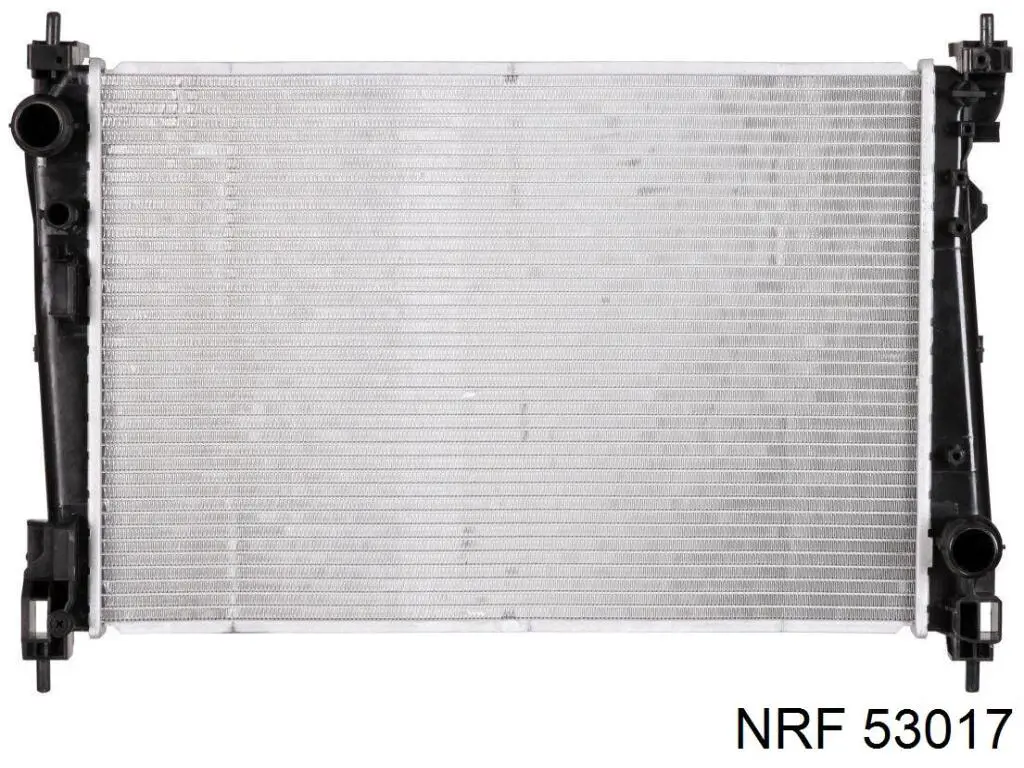 53017 NRF радіатор охолодження двигуна