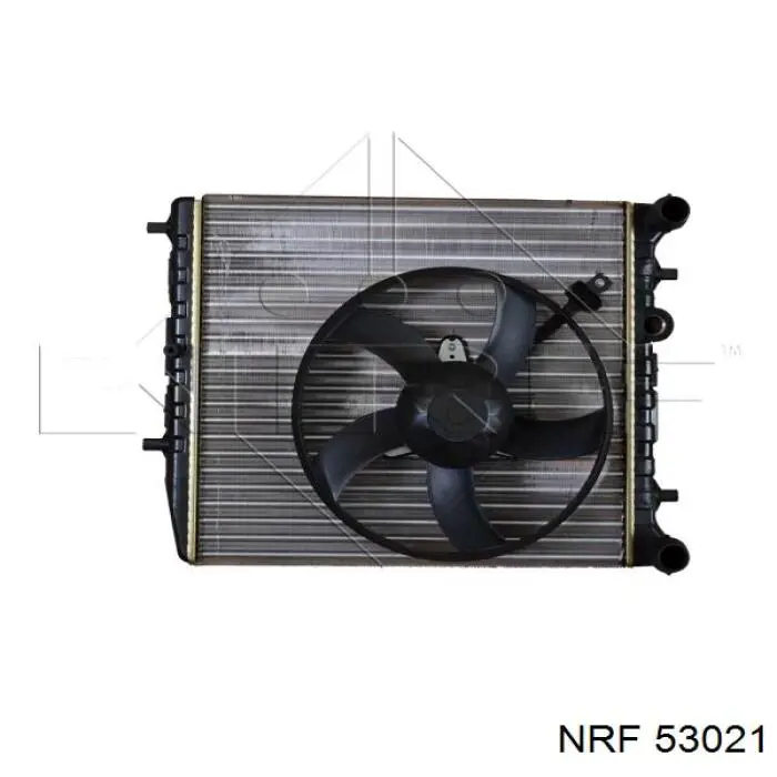 53021 NRF радіатор охолодження двигуна