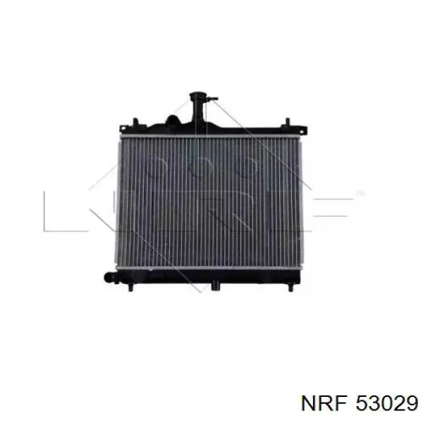 53029 NRF радіатор охолодження двигуна