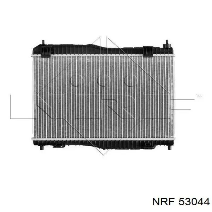 53044 NRF радіатор охолодження двигуна