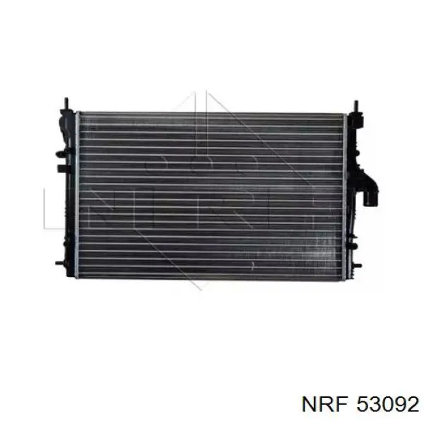 53092 NRF Радіатор охолодження двигуна