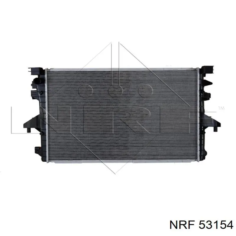 53154 NRF радіатор охолодження двигуна