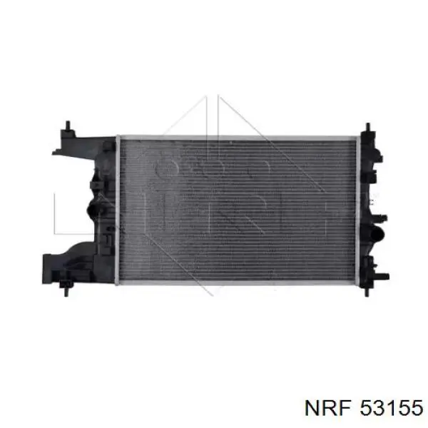 53155 NRF радіатор охолодження двигуна
