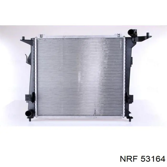 53164 NRF радіатор охолодження двигуна