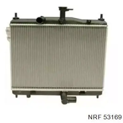 53169 NRF Радіатор охолодження двигуна