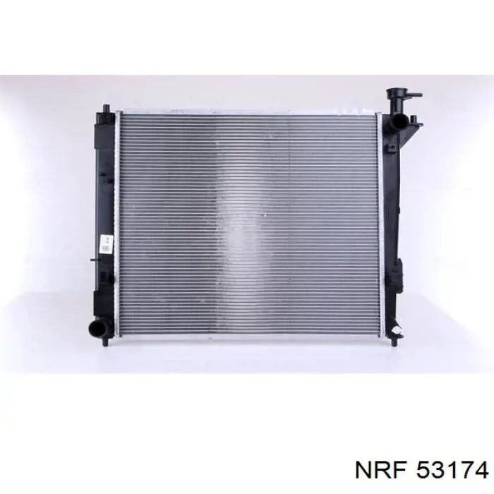 53174 NRF радіатор охолодження двигуна