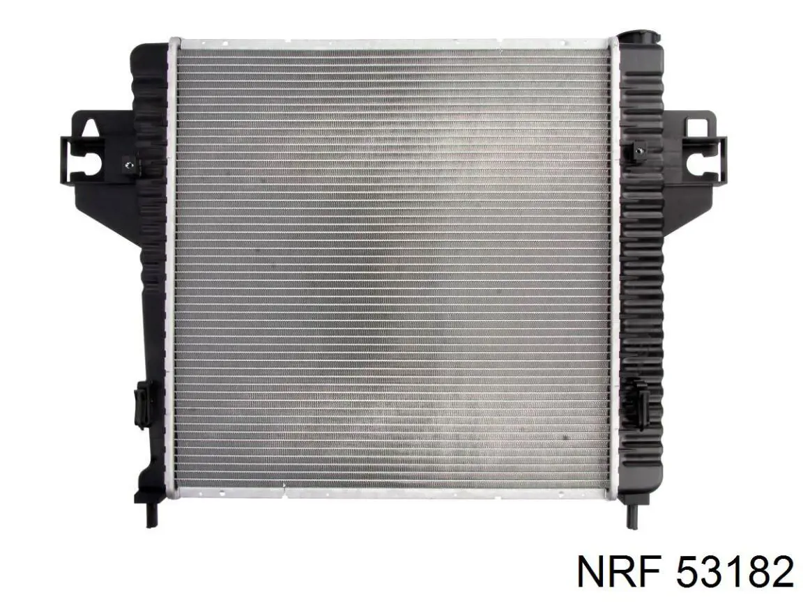 53182 NRF Радіатор охолодження двигуна