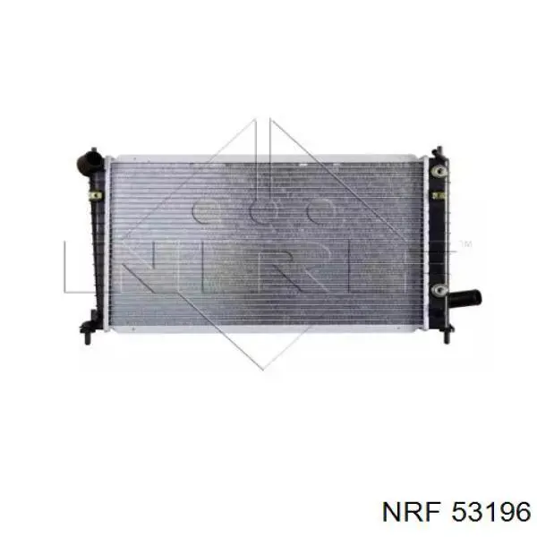 53196 NRF Радіатор охолодження двигуна