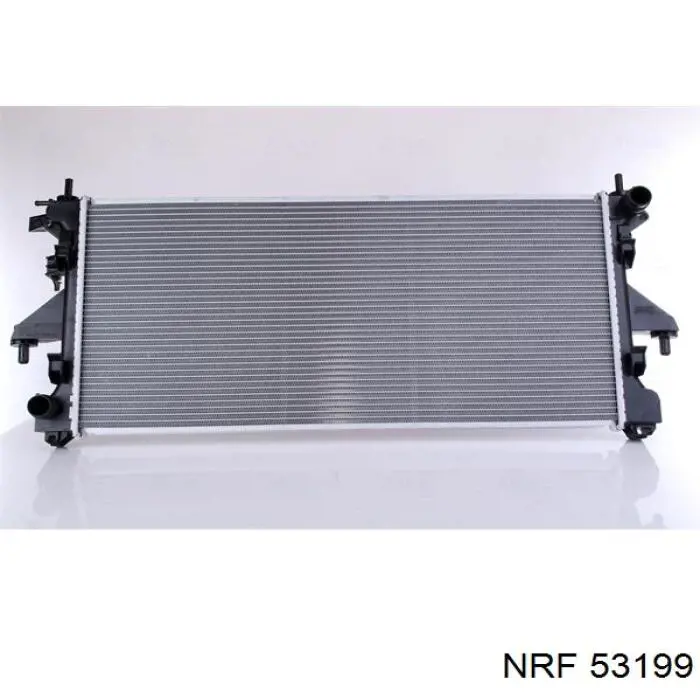53199 NRF Радіатор охолодження двигуна