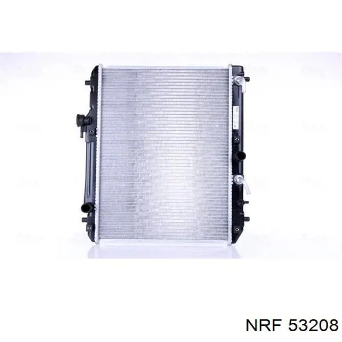 53208 NRF радіатор охолодження двигуна
