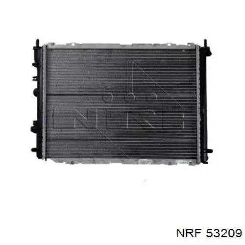 53209 NRF радіатор охолодження двигуна