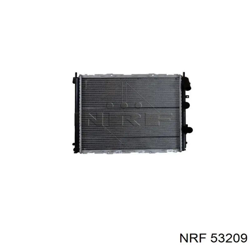 Радіатор 601508A3 Polcar