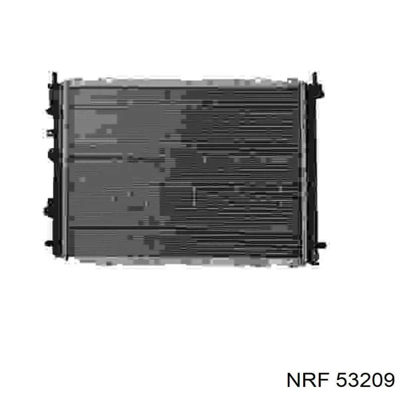 Радіатор 53209 NRF