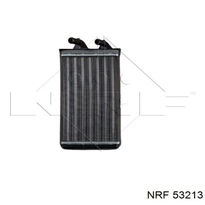 53213 nrf радиатор печки на Fiat Cinquecento 170