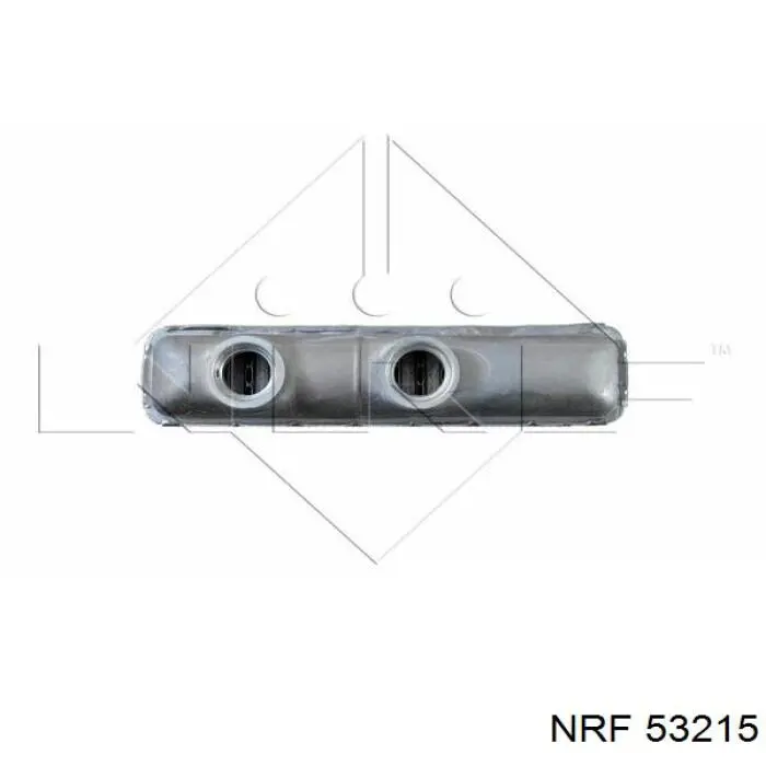 Радіатор пічки 52479236 General Motors