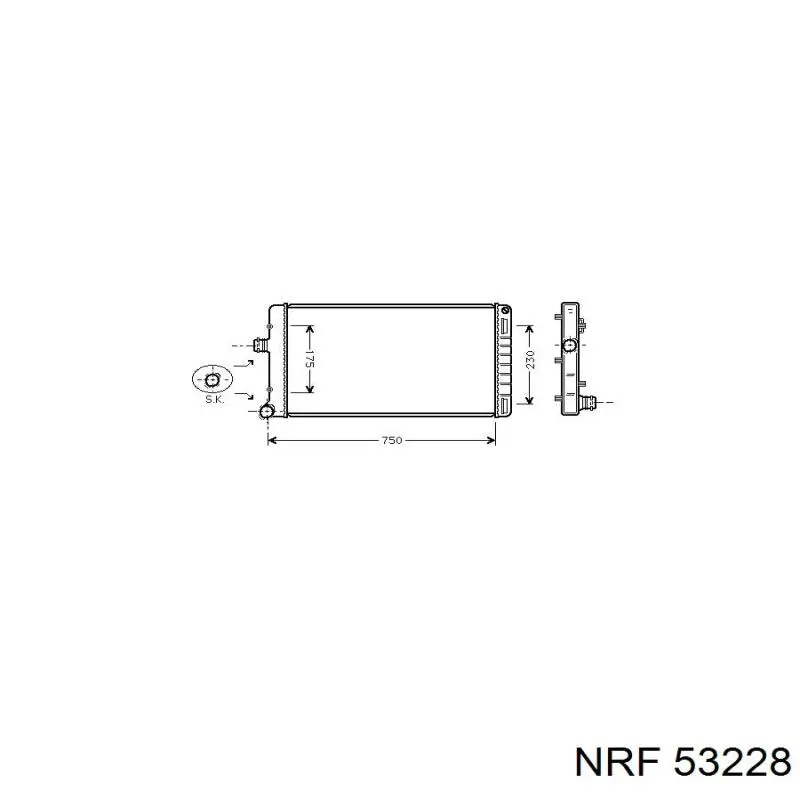 Радіатор основний Fiat/Alfa/Lancia 46739749 ціна, від 41.45 USD