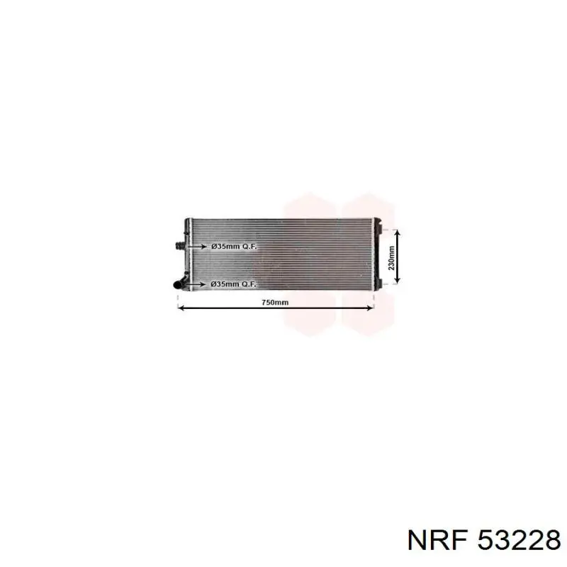 46739749 Fiat/Alfa/Lancia Радіатор охолодження двигуна