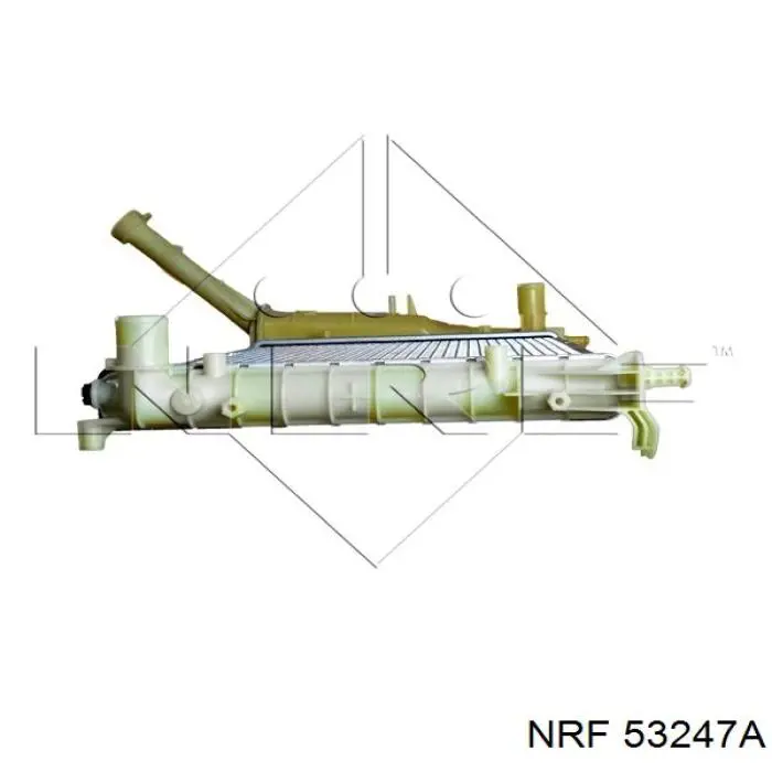 D7F071TT Thermotec Радіатор охолодження двигуна
