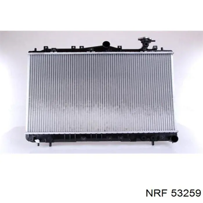 53259 NRF радіатор охолодження двигуна