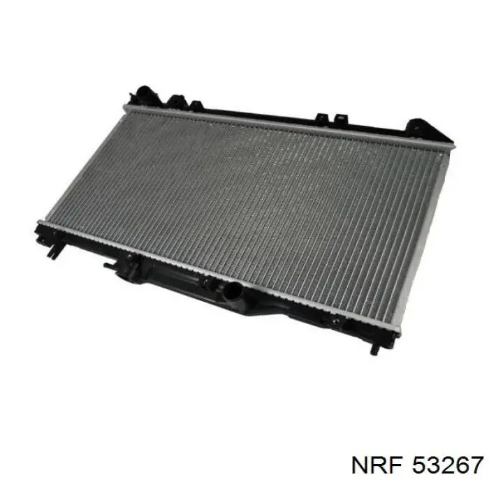 53267 NRF радіатор охолодження двигуна