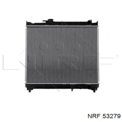 53279 NRF радіатор охолодження двигуна