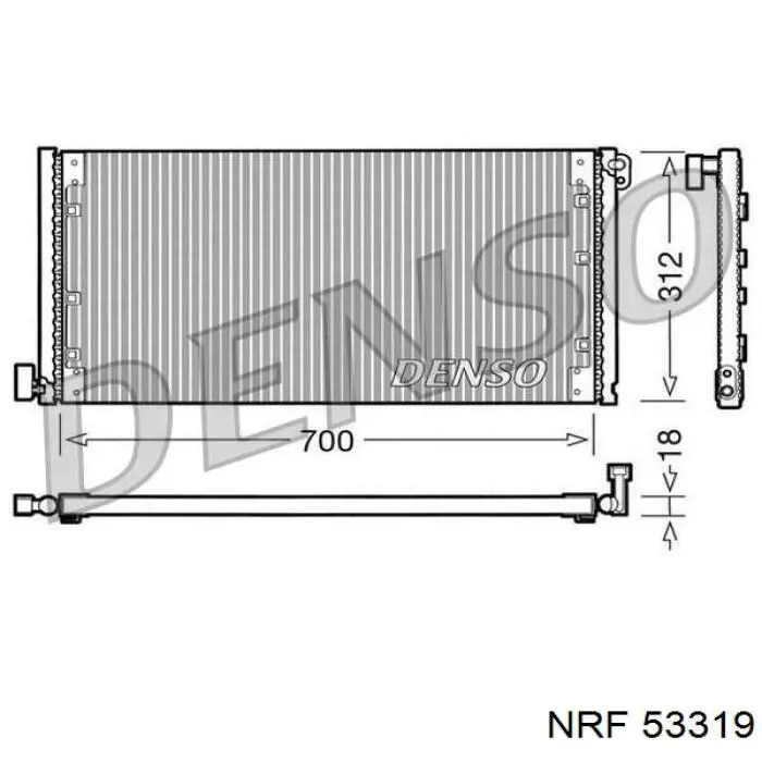 Радіатор основний Toyota 164006A170 ціна, від 92.61 USD