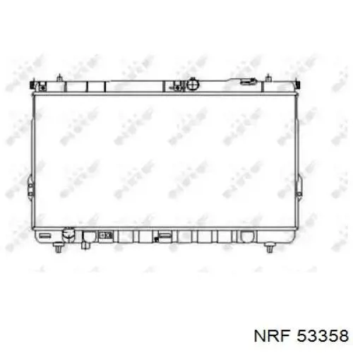 Радіатор S2531026400 Hyundai/Kia