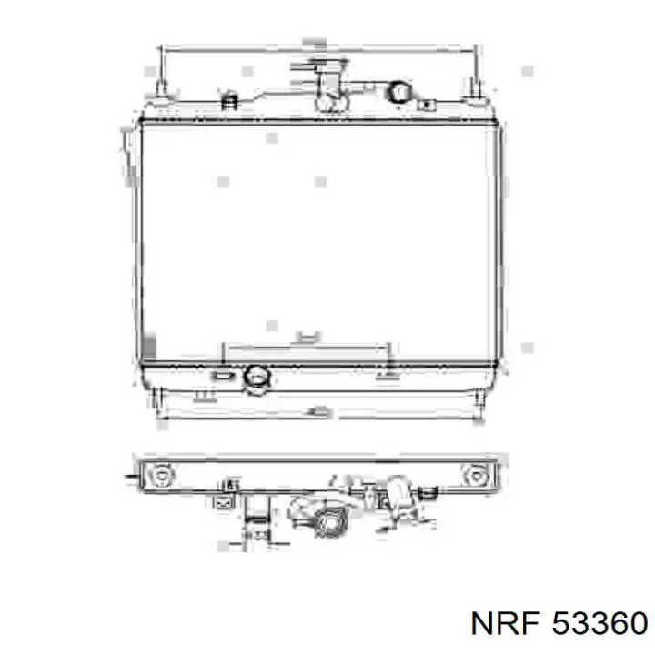 Радіатор основний Hyundai/Kia 253101C060 ціна, від 100.67 USD