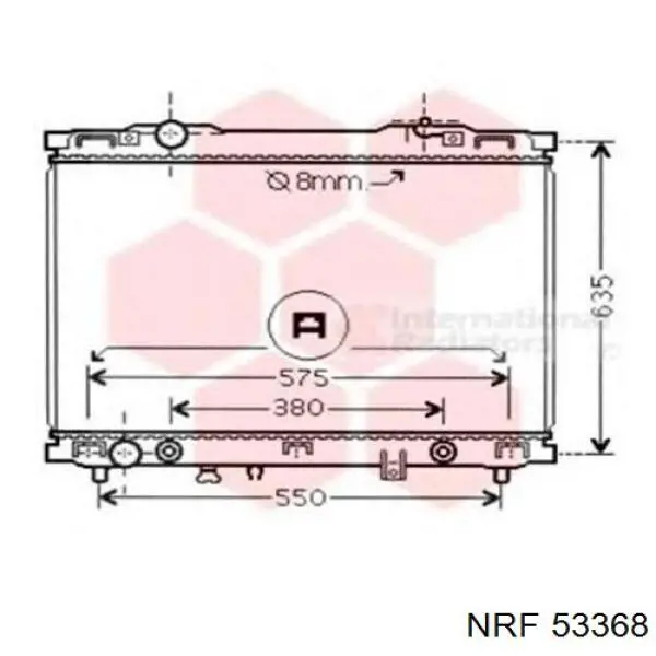 Купити 253113E250 Hyundai/Kia Радіатор двигуна