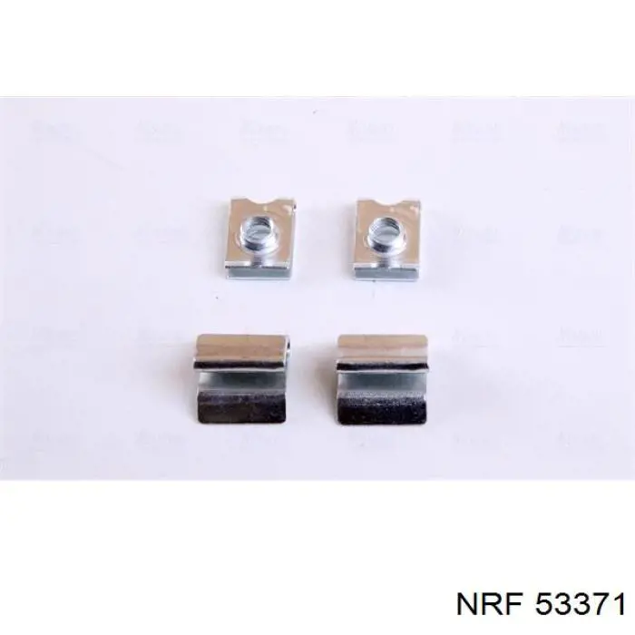 53371 NRF радіатор охолодження двигуна